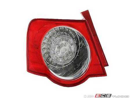 ES#263621 - 3C5945095J - Outer Tail Light Assembly - Left - Replace your broken tail light in your B6 passat - Hella - Volkswagen