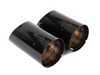 ES#2213709 - 8K0071761A - Black Chrome Exhaust Tips - Set Of Two - Add some style to your factory exhaust with these 65mm black/chrome exhaust tips - Genuine Volkswagen Audi - Audi