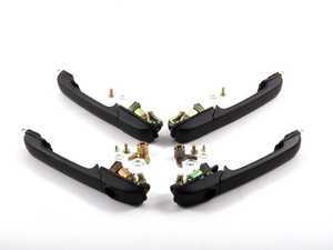 ES#7517 - vt191898201 - Door Handle Set - Sedan - Set of 4 "pull" style door handles for four door vehicles - OE Aftermarket - Volkswagen