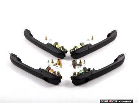 ES#7517 - vt191898201 - Door Handle Set - Sedan - Set of 4 "pull" style door handles for four door vehicles - OE Aftermarket - Volkswagen