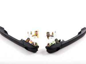 ES#7516 - vt191898200 - Door Handle Set - Front Only - Set of 2 front "pull" style door handles, fits front position of vehicles with two or four doors - OE Aftermarket - Volkswagen