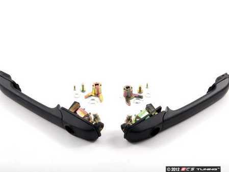 ES#7516 - vt191898200 - Door Handle Set - Front Only - Set of 2 front "pull" style door handles, fits front position of vehicles with two or four doors - OE Aftermarket - Volkswagen