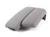 ES#83817 - 51167137570 - Split Center Armrest - Gray Sensatec Leatherette - (NO LONGER AVAILABLE) - Featuring a sliding driver's side armrest - Genuine BMW - 