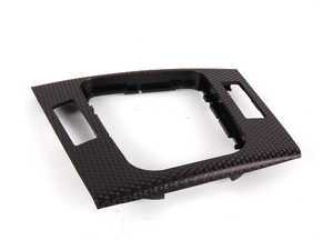 ES#84547 - 51167902429 - Shifter Trim - Black Cube - Located at the base of the shifter - Genuine BMW - BMW