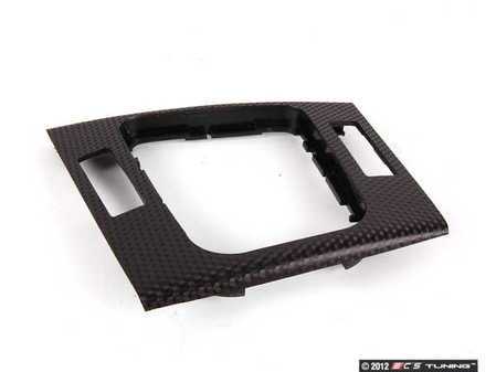 ES#84547 - 51167902429 - Shifter Trim - Black Cube - Located at the base of the shifter - Genuine BMW - BMW