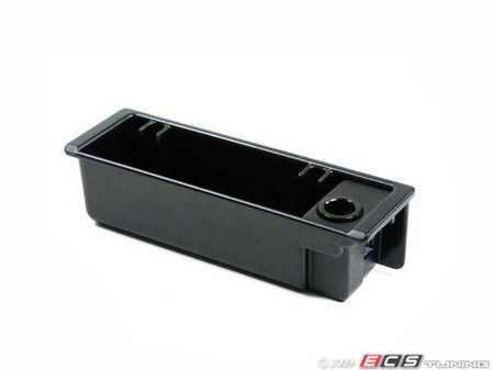 ES#86735 - 51168208722 - Front Ashtray Insert - Black removable insert - Genuine BMW - BMW