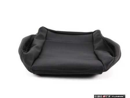 ES#432116 - 8D0881405BLGYP - Front Lower Seat Cover - Leatherette - Onyx - Priced Each - (NO LONGER AVAILABLE) - Replace the worn or torn lower seat cover - Genuine Volkswagen Audi - 