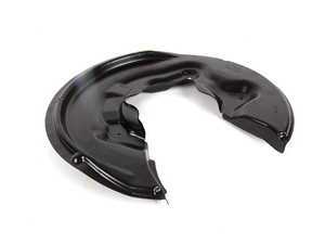 ES#402091 - 5N0615611E - Rear Brake Dust Shield - Left - Fits behind rotor to protect brake parts - Genuine Volkswagen Audi - Volkswagen