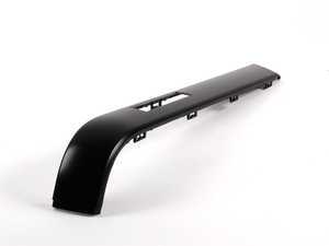 ES#75897 - 51121971618 - Rear Bumper Rub Strip - Right - Wraps around the passenger side corner of the rear bumper - Genuine BMW - BMW