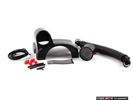ES#1831797 - 1KM898003 - Boost Gauge & Pod Kit - Includes a NSP "Perfect Match Indigo Blue" Boost gauge, offset steering wheel mounted pod, and all necessary hardware - New South Performance - Volkswagen