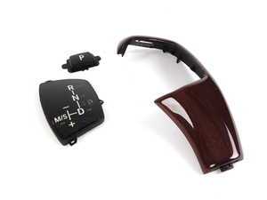 ES#263349 - 61310444458 - Bamboo Automatic Shift Knob - Features bamboo finish for an elegant look - Genuine BMW - BMW