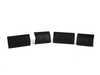 ES#150306 - 52207135818 - E60 ISOFIX cover - set - (NO LONGER AVAILABLE) - Black - Genuine BMW - 