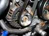 ES#3086 - 001551ECS02A-01 -  Lightweight Alternator Pulley - Black - NOT an under drive pulley, reduces rotational mass of stock pulley system. - ECS - Audi