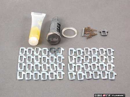 ES#90164 - 51218105491 - Lock Cylinder Repair Kit - Left - Replace your damaged door lock - Genuine BMW - BMW