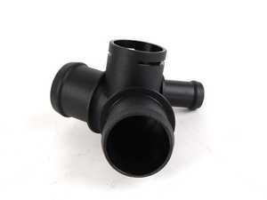 ES#297301 - 1C0121087B - Coolant T-Flange - Accepts the coolant temp switch in upper radiator hose - Genuine Volkswagen Audi - Volkswagen