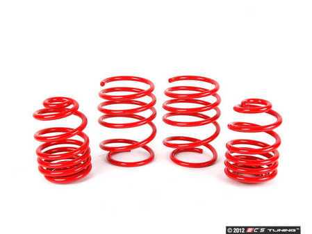 ES#10800 - 50484-88 - Race Spring Set - Lowers your vehicles while providing a stiffer ride, Average lowering of 1.1"F 0.9"R - H&R - BMW