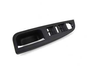 ES#515718 - 1K4868049C81U - Window Switch Cover - Left - Titanium Black - Replace that damaged trim piece today and restore the look of your vehicle - Genuine Volkswagen Audi - Volkswagen