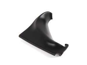 ES#143682 - 52108267426 - Upper Seat Belt Cover - Front - Black. Covers the top portion of the seat belt assembly. - Genuine BMW - BMW
