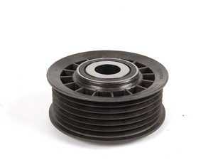 ES#1815996 - 6012001070 - Accessory Belt Idler Pulley - Grooved Pulley - 64mm Outside Diameter - Genuine Mercedes Benz - Mercedes Benz