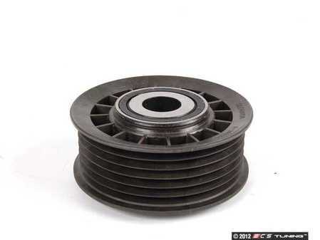 ES#1815996 - 6012001070 - Accessory Belt Idler Pulley - Grooved Pulley - 64mm Outside Diameter - Genuine Mercedes Benz - Mercedes Benz
