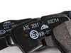 ES#2008202 - 34216778327 - Brake Pad Set - Rear 602714 Metallic  - Restore the stopping power in your MINI. With Shims. - ATE - MINI