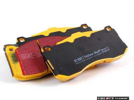 ES#2070880 - DP41995R - Front YellowStuff Performance Brake Pad Set - EBC's premium sport street pad that offers high friction levels and heat fade resistance - EBC - BMW MINI