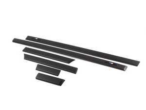 ES#77776 - 51132267003 - ///M Door Moulding Kit - (NO LONGER AVAILABLE) - All door and fender mouldings, featuring the ///M badge - Genuine BMW - 