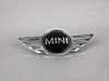 ES#78841 - 51140660106 - MINI Cooper S Hood Emblem - Replace that faded or damaged chrome with new - Genuine MINI - MINI