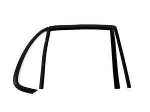 ES#95034 - 51348176588 - E34 Rear Window Guide Trim - Passenger (Right) - Window guide seal in the rear door - Genuine BMW - BMW