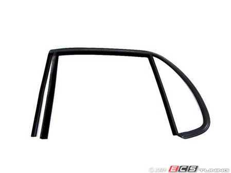 ES#95033 - 51348176587 - E34 Rear Window Guide Trim - Driver (Left) - (NO LONGER AVAILABLE) - Window guide seal in the rear door - Genuine BMW - 