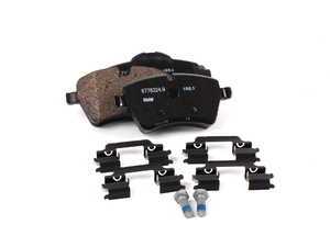 ES#59944 - 34116778320 - Front Brake Pad Set - Restore the stopping power in your MINI. With Shims. - Genuine MINI - MINI
