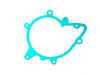 ES#24391 - 11511731372 - Water Pump Gasket - Should be replaced each time the water pump is removed - Genuine BMW - BMW