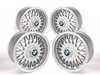 ES#2535450 - 36111179066KT - 15" Style 5 Wheels - Set Of Four - (NO LONGER AVAILABLE) - 15x7 ET24 57.1mm CB, 4x100 bolt pattern - includes center caps. Commonly referred to as "Euro Weaves". - Genuine BMW - 