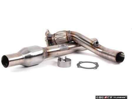 ES#263993 - FPIM-0255 - Downpipe With High Flow Catalytic Converter - Fully polished 2.5" downpipe with high flow catalytic converter - Billy Boat Performance - Volkswagen