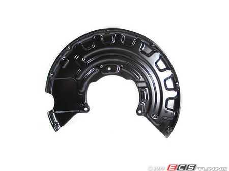 ES#9766 - 1K0615311C - Front Brake Dust Shield - Left - Protect your brakes from dust, debris and moisture - Genuine Volkswagen Audi - Volkswagen