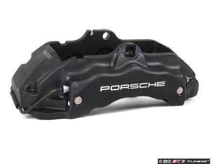 ES#1446164 - 95535142133 - Front Left Brake Caliper - Black 6 piston caliper - Genuine Porsche - Porsche