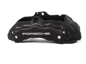 ES#1446171 - 95535142233 - Front Right Brake Caliper - Black 6 piston caliper - Genuine Porsche - Porsche