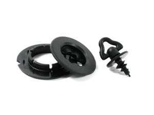ES#121129 - 51471919171 - Floor Mat Lock - Black (Priced Each) - Used to secure the floor mats to the carpet - Genuine BMW - BMW