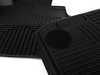 ES#2228637 - 82112220870 - Front All Weather Rubber Floor Mats - Black - (NO LONGER AVAILABLE) - Keeps any weather from harming your vehicles carpet - Genuine BMW - 
