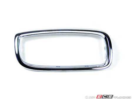 ES#78577 - 51138223220 - E65 Kidney Grille Trim - Passenger (Right) - Snaps into the hood - Genuine BMW - BMW