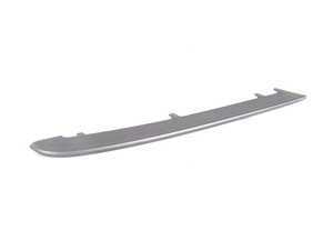 ES#74608 - 51117134093 - Front Bumper Trim - Left - Dark Silver. Inserted into the left portion of the front bumper - Genuine BMW - BMW
