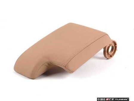 ES#87114 - 51168238230 - E46 Front Armrest Lid - Hellbeige Walknappa Leather - Keep your interior looking like new. - Genuine BMW - BMW