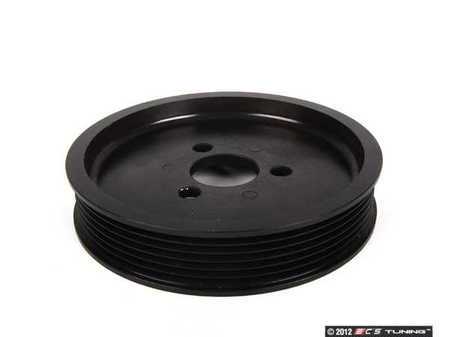 ES#2534822 - 32421740858 - Aluminum Power Steering Pulley - Pulley only, pump not included. Upgraded aluminum design for increased strength. - URO Premium - BMW