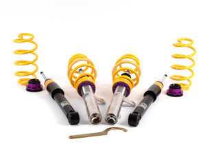 ES#2214954 - 10210040 - KW V1 Series Coilover Kit - Variant 1 coilovers offer the best balance between sporty driving and comfort - KW Suspension - Audi Volkswagen