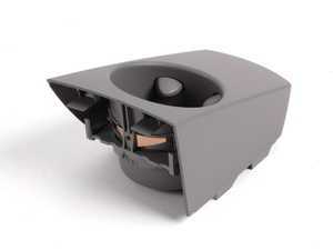ES#82015 - 51163404801 - E83 Cup Holder - Center Console - Gray - Genuine BMW - BMW
