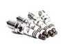 ES#2535337 - 07K905715FKT - Ignition Service Kit - Includes four Karlyn black coil packs and four NGK BKR8EIX iridium spark plugs (One heat range colder) - Assembled By ECS - 