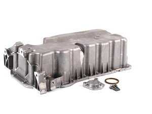 ES#2207686 - 06F103601L - Oil Pan Kit - Includes Sensor Hole Cover And Hardware - Maintain your engine's longevity with a new oil pan - Genuine Volkswagen Audi - Audi Volkswagen