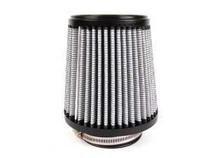 ES#518380 - 21-35010 - Universal Pro dry S Air Filter - white - Replacement filter with 3.5" inlet, 6"base, 4.75" top, 6" height - AFE - Volkswagen