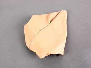 ES#142379 - 52108175881 - Seat Belt Cover - Left - Sandbeige/Beige. Wraps the stem of the seat belt receiver  - Genuine BMW - BMW