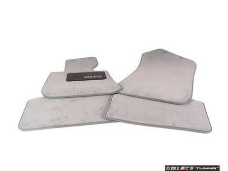 ES#2498816 - 82112293525 - Carpeted Floor Mat Set - Gray - (NO LONGER AVAILABLE) - Keep your carpet looking new - Genuine BMW - 